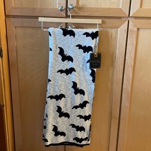 Halloween knit blanket
